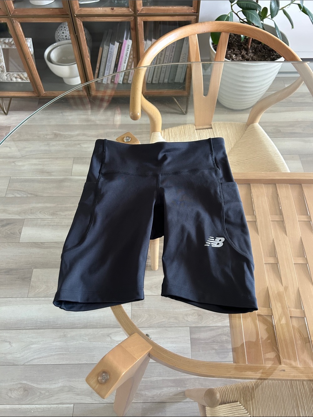 New Balance Women's Black Biker Performance Shorts